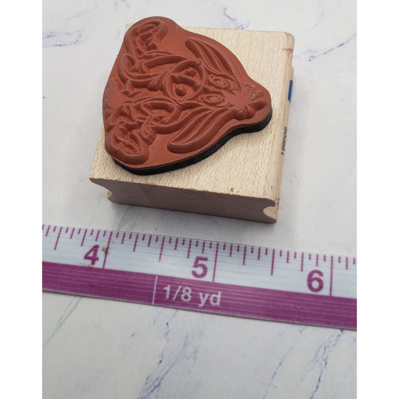 Sitting Eeyore Disney All Night Media Wood Mounted Rubber Stamp #199-D09 - Picture 7 of 7